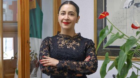 Wendolyne Retana agradeció la confianza depositada en ella por parte del secretario Marath Bolaños y de la Presidenta Claudia Sheinbaum. ESPECIAL