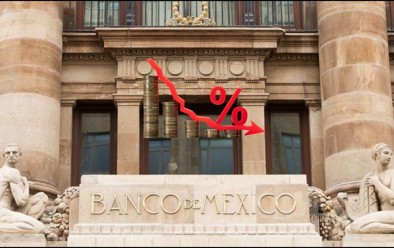 La información del recorte a la tasa de interés se da luego de que el Inegi diera a conocer el dato de la inflación de abril. ESPECIAL, FACEBOOK / Banxico y CANVA