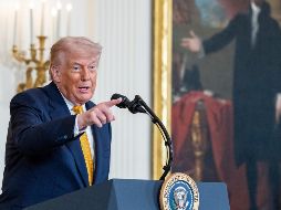 Donald Trump publicó un mensaje en sus redes sociales que de inmediato llamó la atención de la comunidad internacional. EFE/S. Thew