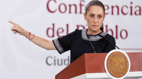 Sheinbaum criticó duramente a los legisladores del PAN por cobijar a Díaz Ayuso y aplaudir su discurso pro-conquista. SUN/D. Sánchez