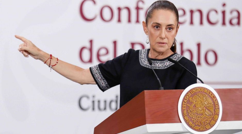 Sheinbaum criticó duramente a los legisladores del PAN por cobijar a Díaz Ayuso y aplaudir su discurso pro-conquista. SUN/D. Sánchez