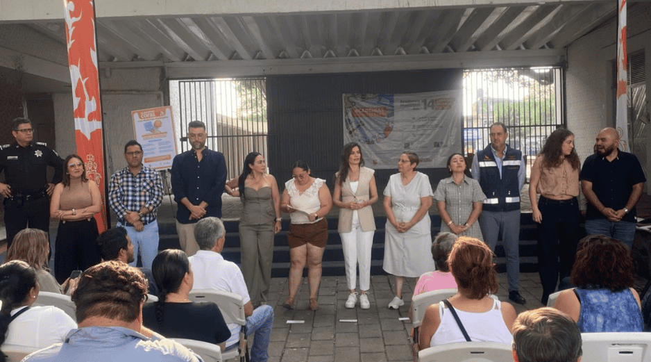 Autoridades señalaron que la renovación de academias no solo mejora instalaciones, sino también oportunidades para los beneficiarios. EL INFORMADOR/R. Casas