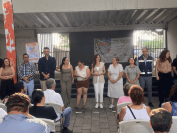 Autoridades señalaron que la renovación de academias no solo mejora instalaciones, sino también oportunidades para los beneficiarios. EL INFORMADOR/R. Casas