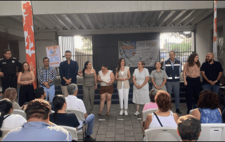 Autoridades señalaron que la renovación de academias no solo mejora instalaciones, sino también oportunidades para los beneficiarios. EL INFORMADOR/R. Casas