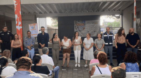 Autoridades señalaron que la renovación de academias no solo mejora instalaciones, sino también oportunidades para los beneficiarios. EL INFORMADOR/R. Casas