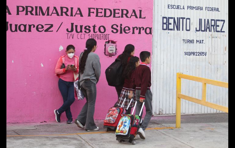 Las vacaciones de verano durarán más este año, pero Delgado garantizó que el Plan de Estudios de la SEP sí se cumplirá. EL INFORMADOR/ARCHIVO