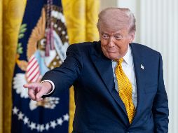 Donald Trump sufrió un nuevo y doloroso revés legal. EFE/S. Thew