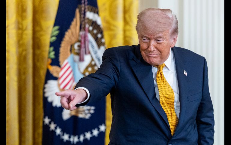 Donald Trump sufrió un nuevo y doloroso revés legal. EFE/S. Thew