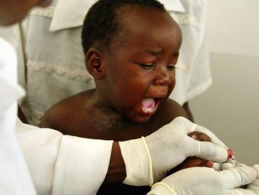 Los expertos consideran que ampliar la cobertura vacunal podría transformar radicalmente el combate contra la malaria en los próximos años. EFE / ARCHIVO