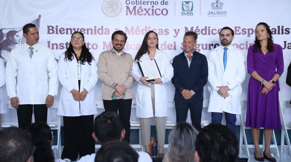 El gobernador Lemus Navarro enfatizó que el principal reto es llevar médicos especialistas a todas las regiones de Jalisco. X/zoerobledo
