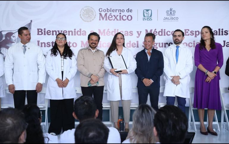 El gobernador Lemus Navarro enfatizó que el principal reto es llevar médicos especialistas a todas las regiones de Jalisco. X/zoerobledo