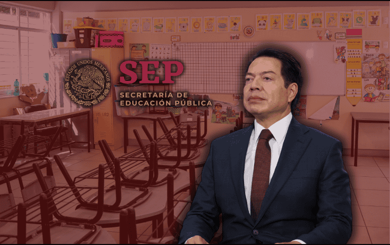 Mario Delgado, secretario de Educación Pública, argumentó que la modificación del calendario escolar se debe a una ola de calor extraordinaria y a la realización del Mundial. EL INFORMADOR/ARCHIVO ESPECIAL/Gobierno de México