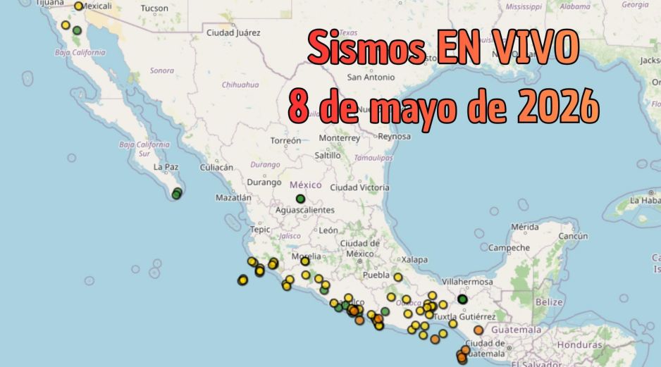 EN VIVO | Sismos en México | Viernes 8 de mayo ESPECIAL / SSN