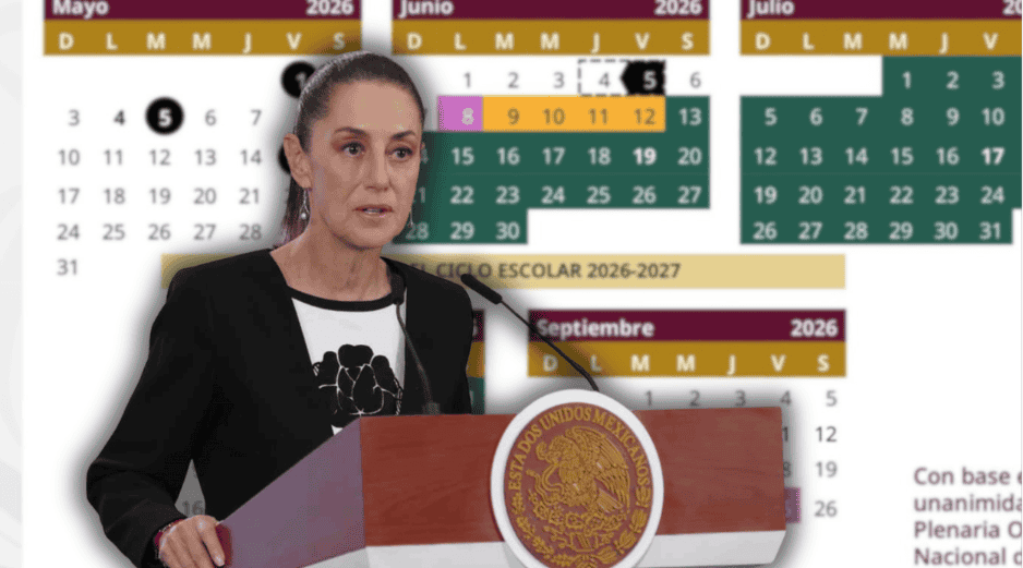 La Presidenta indicó que las modificaciones en el calendario escolar se tratan de una propuesta. SUN/C. Mejía