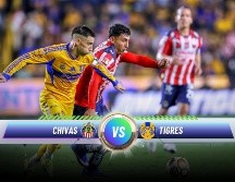 Chivas buscará aprovechar el apoyo de su afición en casa para superar a Tigres en la Liguilla. ESPECIAL / IMAGO7 y CANVA