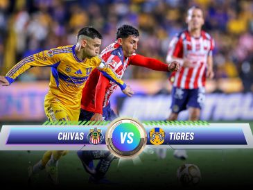 Chivas buscará aprovechar el apoyo de su afición en casa para superar a Tigres en la Liguilla. ESPECIAL / IMAGO7 y CANVA