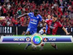 Cruz Azul y Atlas se enfrentan en el Estadio Banorte por el boleto a las Semifinales. ESPECIAL / IMAGO7 y CANVA
