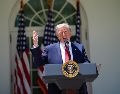 Desde su regreso a la Casa Blanca en 2025, el combate contra el crimen organizado se ha convertido en una de las principales prioridades de Donald Trump. EFE / A. Schwartz