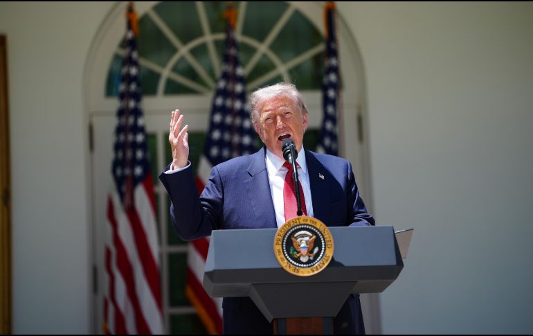 Desde su regreso a la Casa Blanca en 2025, el combate contra el crimen organizado se ha convertido en una de las principales prioridades de Donald Trump. EFE / A. Schwartz
