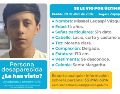 Cualquier información que pudiera ayudar a localizar a Missael puede ser reportada de manera anónima al número 3331456314 de la Comisión de Búsqueda de Jalisco. ESPECIAL/ Comisión de Búsqueda de Personas.