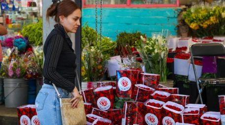 Lo que más se vende para el el 10 de mayo son rosas blancas y rojas, gerberas, astromelias, lilis y girasoles, entre otras especies. EL INFORMADOR / A. NAVARRO