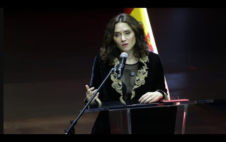 Isabel Díaz Ayuso canceló su participación en los Premios Platino en Xcaret. SUN/ESPECIAL