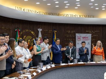 Durante la Primera Sesión del Comité de Gestión por Competencias para el Crecimiento y Desarrollo Económico de Jalisco, el IDEFT presentó avances en nuevos estándares laborales con sello jalisciense.. CORTESÍA.