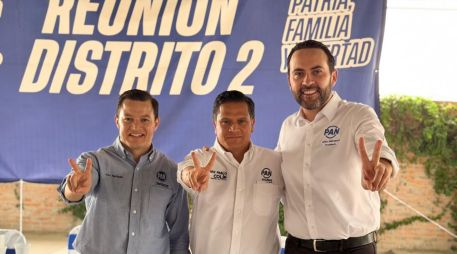 El Partido Acción Nacional en Jalisco y Guanajuato refrendó su intención de fortalecer la coordinación política y territorial de cara a los procesos electorales de 2027 y 2030. CORTESÍA.