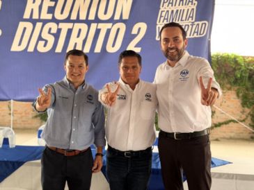 El Partido Acción Nacional en Jalisco y Guanajuato refrendó su intención de fortalecer la coordinación política y territorial de cara a los procesos electorales de 2027 y 2030. CORTESÍA.