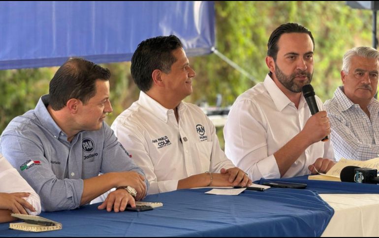 El Partido Acción Nacional en Jalisco y Guanajuato refrendó su intención de fortalecer la coordinación política y territorial de cara a los procesos electorales de 2027 y 2030. CORTESÍA.