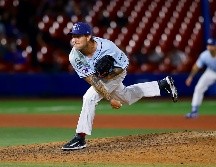 Sean Reid-Foley subió al montículo y permitió tres carreras antes de salir lesionado de la espalda. CORTESÍA/Charros de Jalisco