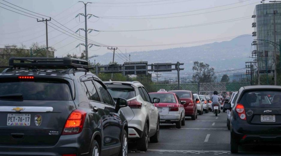 El programa Hoy No Circula se aplica de las 5:00 a las 22:00 horas en todas las alcaldías de la Ciudad de México y en tres zonas conurbadas del Estado de México. SUN/S. Cadena