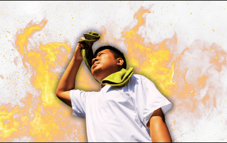De acuerdo con el reporte más reciente del SMN, la actual onda de calor mantendrá temperaturas verdaderamente sofocantes en al menos 22 estados. ESPECIAL / CANVA