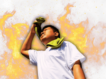 De acuerdo con el reporte más reciente del SMN, la actual onda de calor mantendrá temperaturas verdaderamente sofocantes en al menos 22 estados. ESPECIAL / CANVA