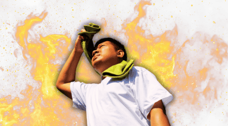 De acuerdo con el reporte más reciente del SMN, la actual onda de calor mantendrá temperaturas verdaderamente sofocantes en al menos 22 estados. ESPECIAL / CANVA