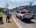 Policía Vial Jalisco atiende el atropellamiento en Periférico y la Calzada Independencia. ESPECIAL