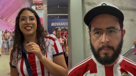 Aficionados de Chivas confían en una remontada ante Tigres y mantienen viva la ilusión de avanzar en la Liguilla. EL INFORMADOR/ F. RAMÍREZ.