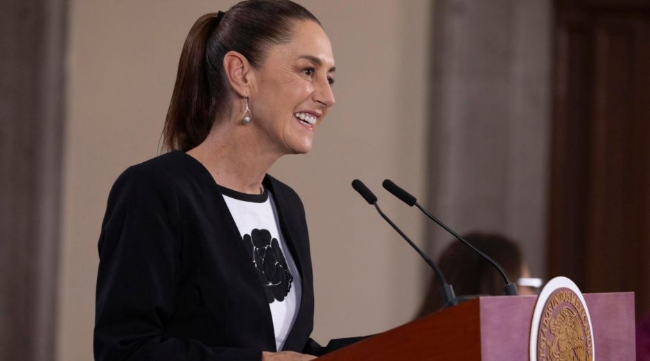 La Presidenta Claudia Sheinbaum negó amenazas a Díaz Ayuso, pero la oposición aseguró que sí hubo acciones de censura. EFE/Presidencia de México