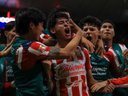El conjunto rojiblanco dominó gran parte de las acciones ofensivas para conseguir su pase a Semifinales. EL INFORMADOR/ A. NAVARRO.