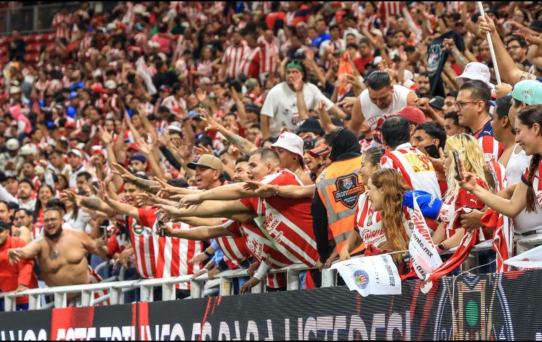 El conjunto rojiblanco dominó gran parte de las acciones ofensivas para conseguir su pase a Semifinales. EL INFORMADOR/ A. NAVARRO.