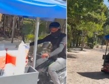 La actitud del argentino fue criticada por los internautas. ESPECIAL/CAPTURA DEL VIDEO