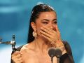 Paulina Galán. La actriz mexicana obtuvo el premio a Mejor Interpretación Femenina. EFE/A. Cupul