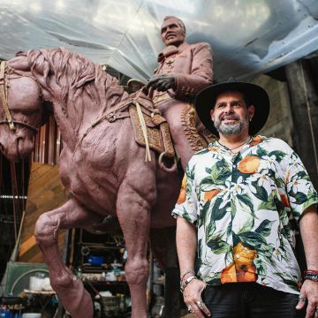 Sergio Garval. El artista plástico será reconocido en la categoría de Creación Artística. EL INFORMADOR