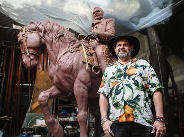 Sergio Garval. El artista plástico será reconocido en la categoría de Creación Artística. EL INFORMADOR