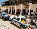 La nueva patrulla participó en la estrategia de proximidad social "Misión Sonrisa", con la que se entrega juguetes a niños de todos los municipios de Jalisco. ESPECIAL
