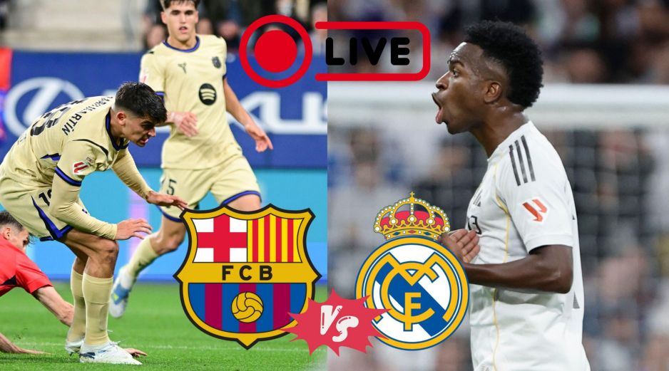 EN VIVO | Barcelona vs Real Madrid | El Clásico de LaLiga | Jornada 35. EFE / ARCHIVO