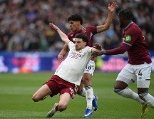 Arsenal tomaba las cosas con calma y paciencia, a veces de sobra para poner en mayor peligro al West Ham. EFE / D. HAMBURY