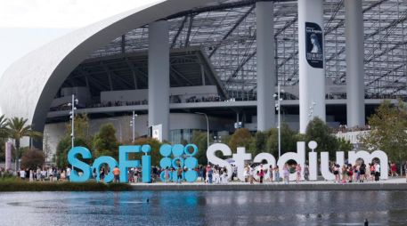 Vista del SoFi Stadium, donde Irán disputará dos de los tres partidos de la fase de grupos del Mundial 2026. EFE/C. BREHMAN