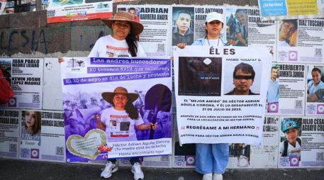 Madres buscadoras expusieron  expusieron que se intente ocultar su lucha sobreponiendo intereses del Mundial de FútbolEL INFORMADOR / J. ACOSTA