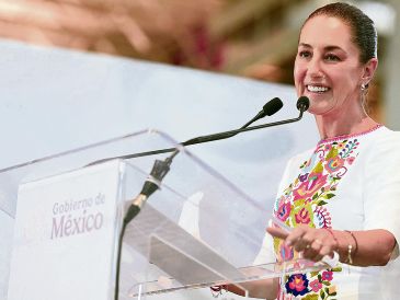 La Presidenta Sheinbaum reiteró que cuando ella llegó al cargo, también llegaron todas las mujeres mexicanas. ESPECIAL